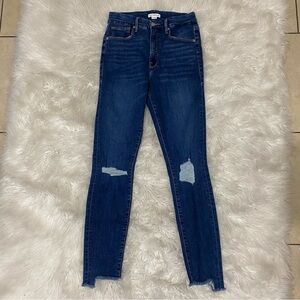 Good American | good waist uneven hem jeans